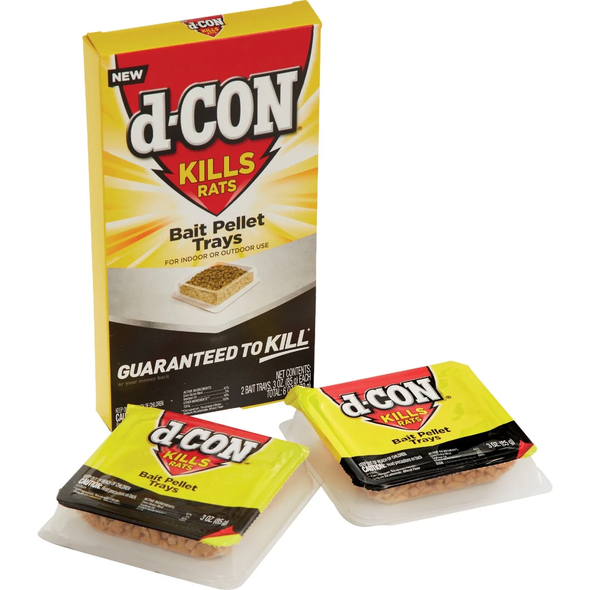 Versatile D-Con Pellet Rat And Mouse Poison 6 Oz. Verified