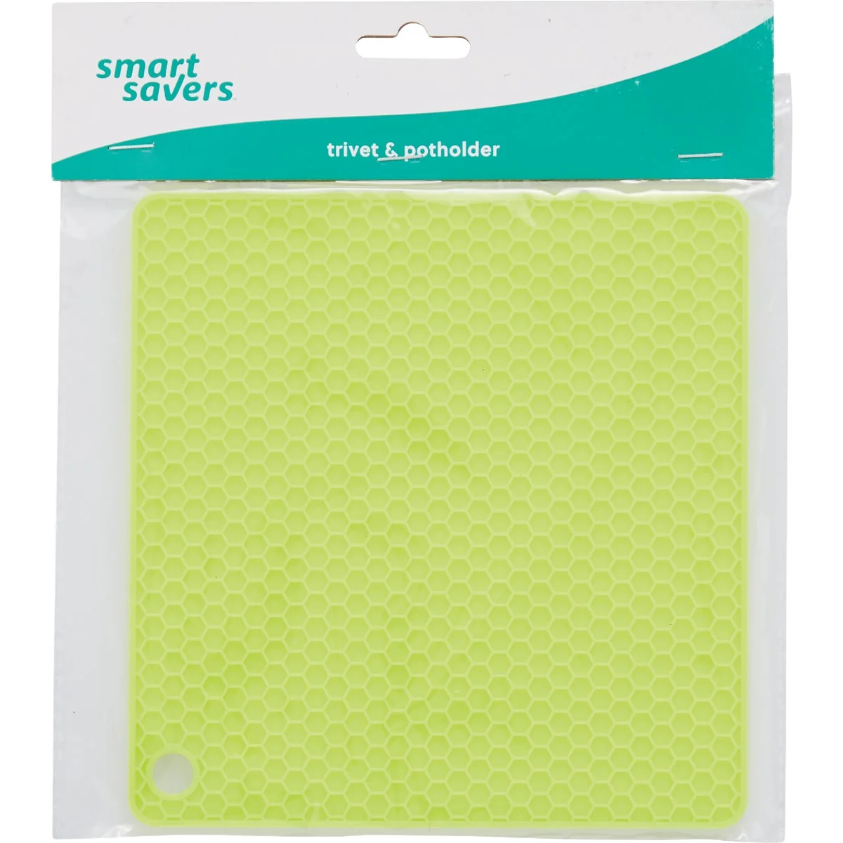Environmentally Friendly Smart Savers Silicone Trivet and Pot Holder Certified