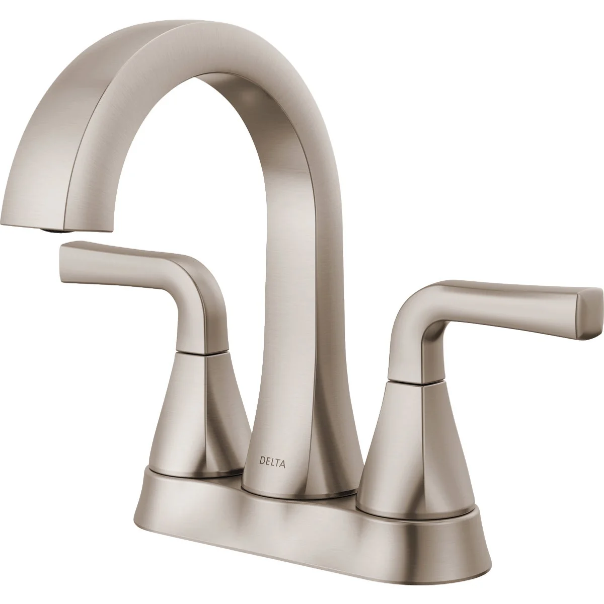 Modern Delta Dallace Stainless 2-Handle Centerset Bathroom Faucet Carefully Designed