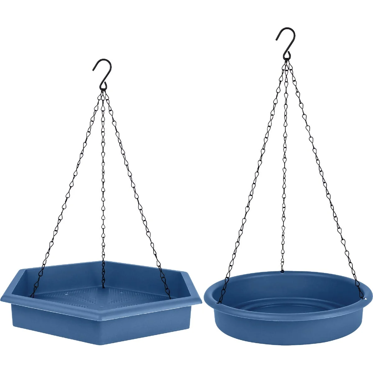World-Class EcoCycle Combo Cafe 2-In-1 Recycled Bird Feeder Bird Bath Verified