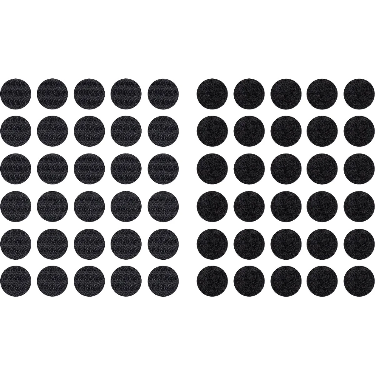 Wrap-It Storage Stick ‘Em Dots 0.75 In. Black Hook Loop Fasteners 30 Ct. Specialty
