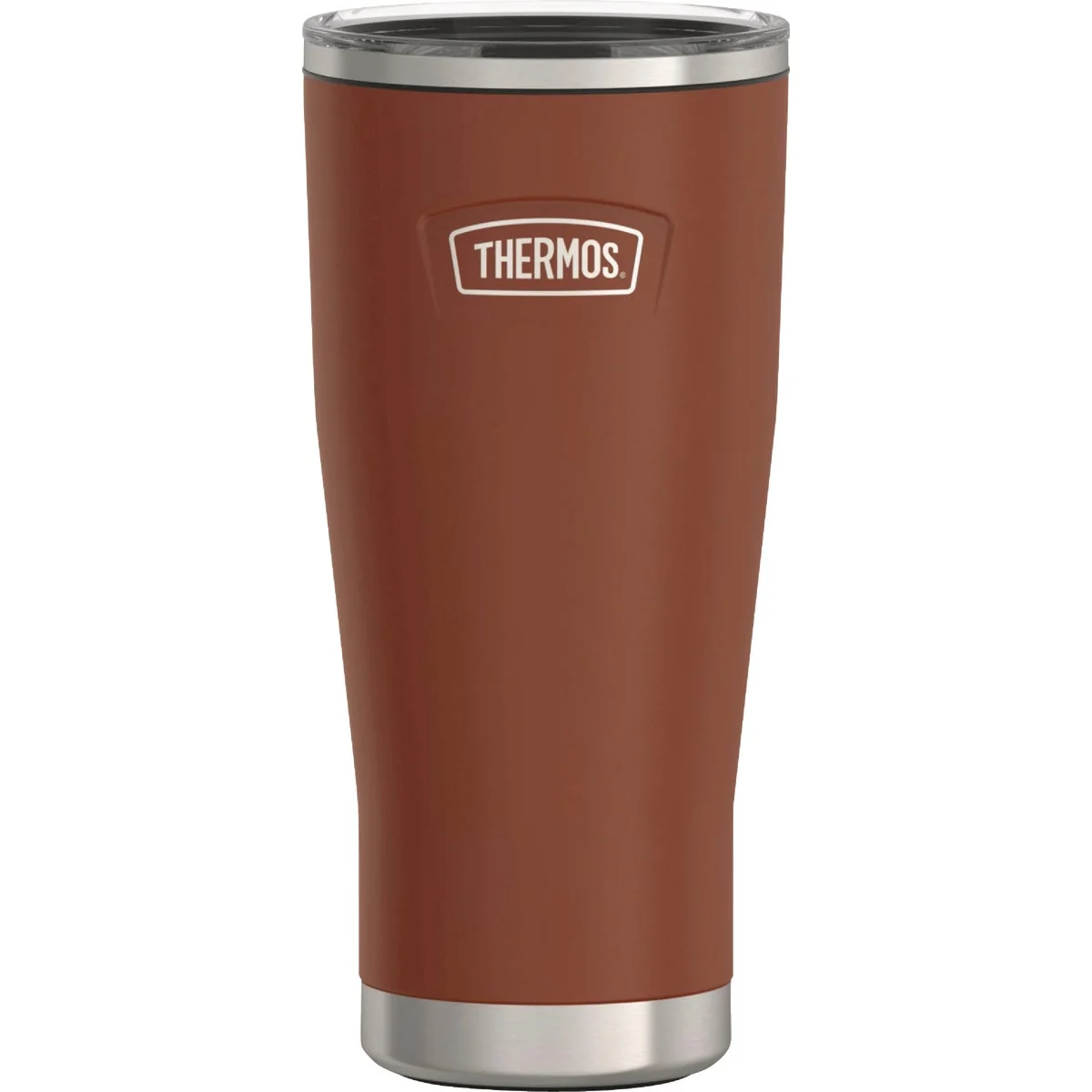 Reusable Thermos 24 Oz. Stainless Steel Cold Cup with Slide Lock Saddle Optimized