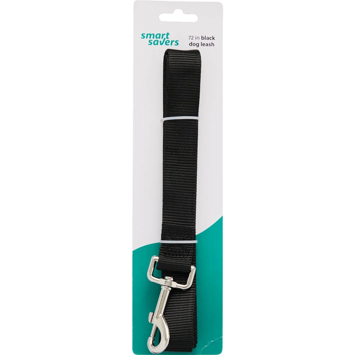 User-Friendly Smart Savers 1 In. W. x 72 In. L. Black Dog Leash First-Class