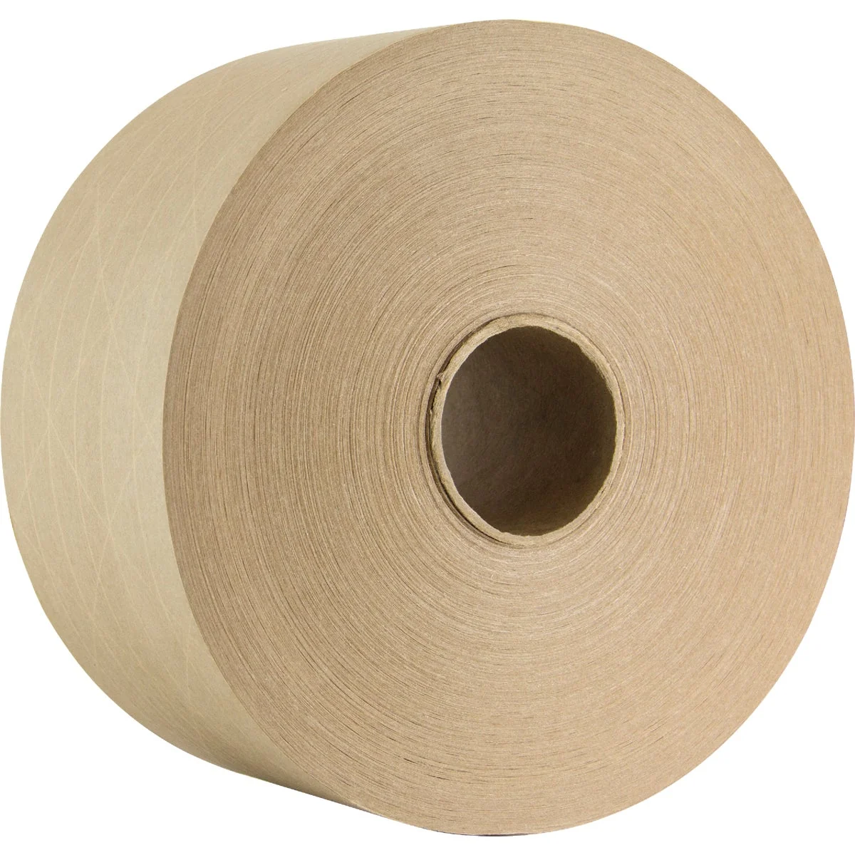 Official Intertape 3 In. x 1000 Ft. Water Activated Reinforced Kraft Tape 60 Lb. Capacity Fast