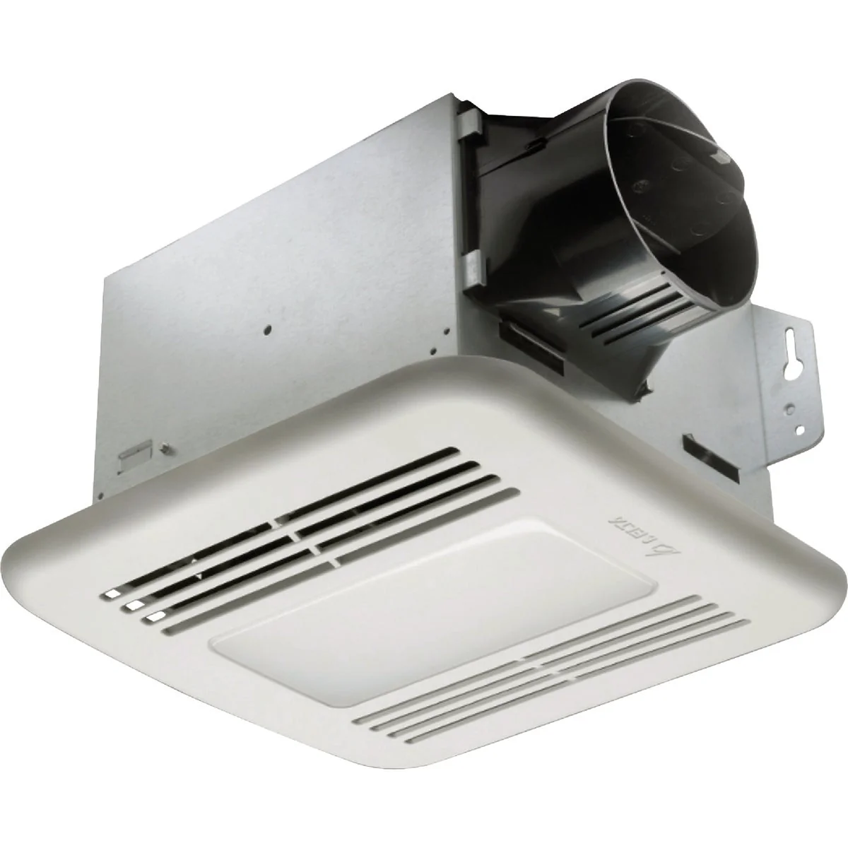Original Delta 80 CFM 0.8 Sone Bathroom Exhaust Fan with Humidity Sensor Dimmable LED Light Professional
