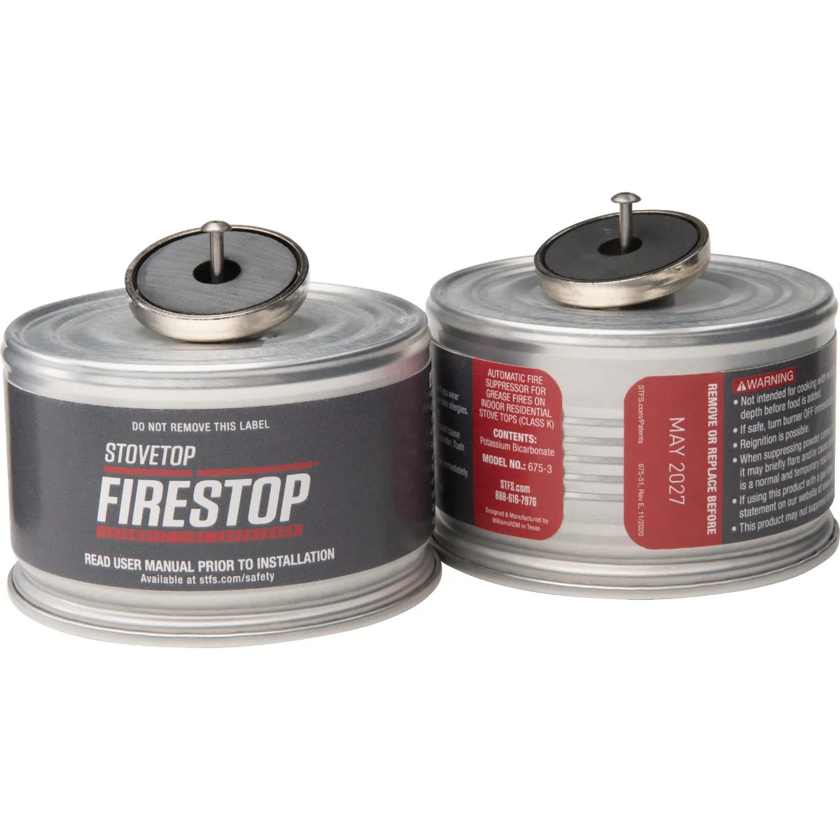 Environmentally Friendly StoveTop FireStop Automatic Cooktop Rangehood Fire Suppressor High-Quality