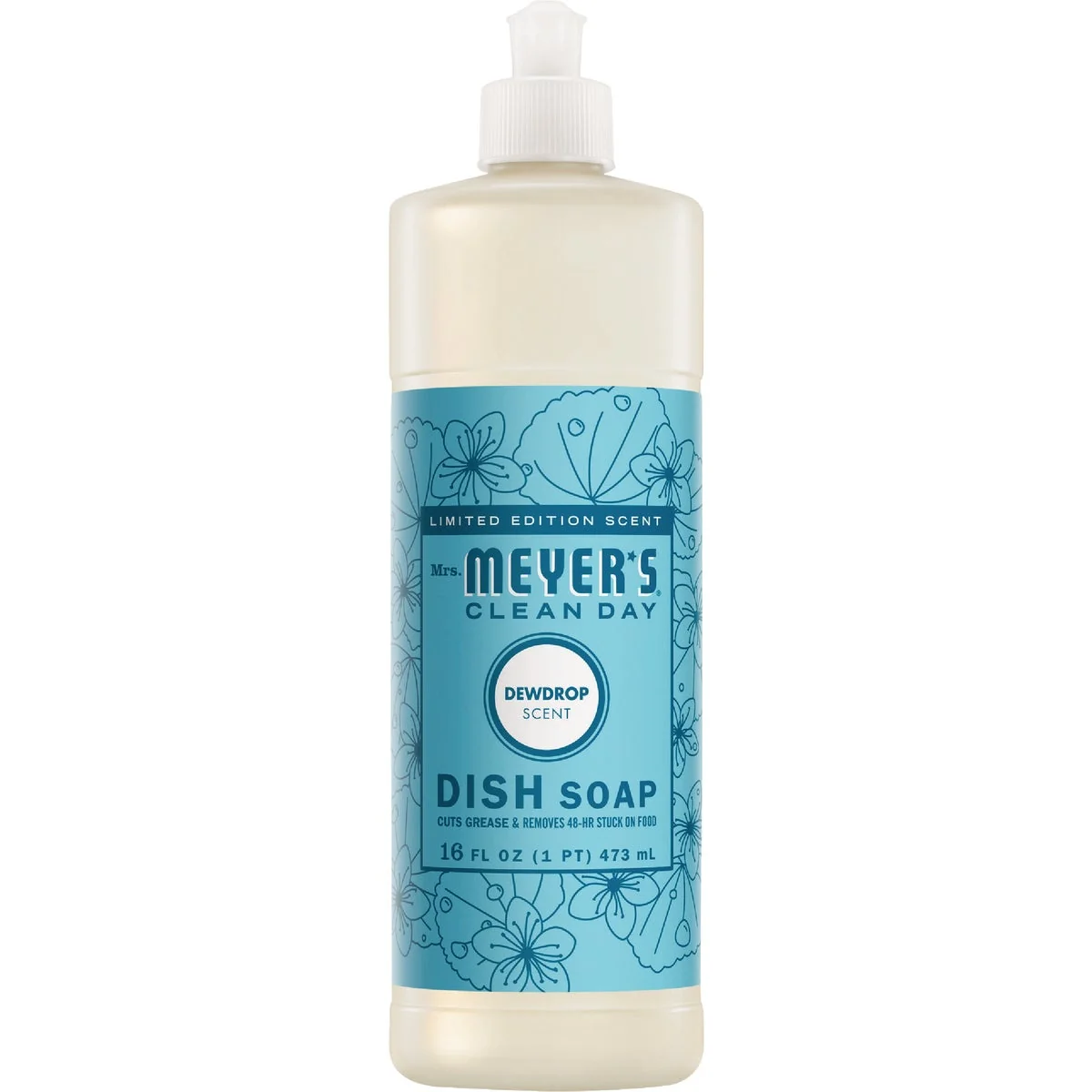 Reliable Mrs. Meyer’s Clean Day 12-1 2 Oz. Dew Drop Liquid Dish Soap