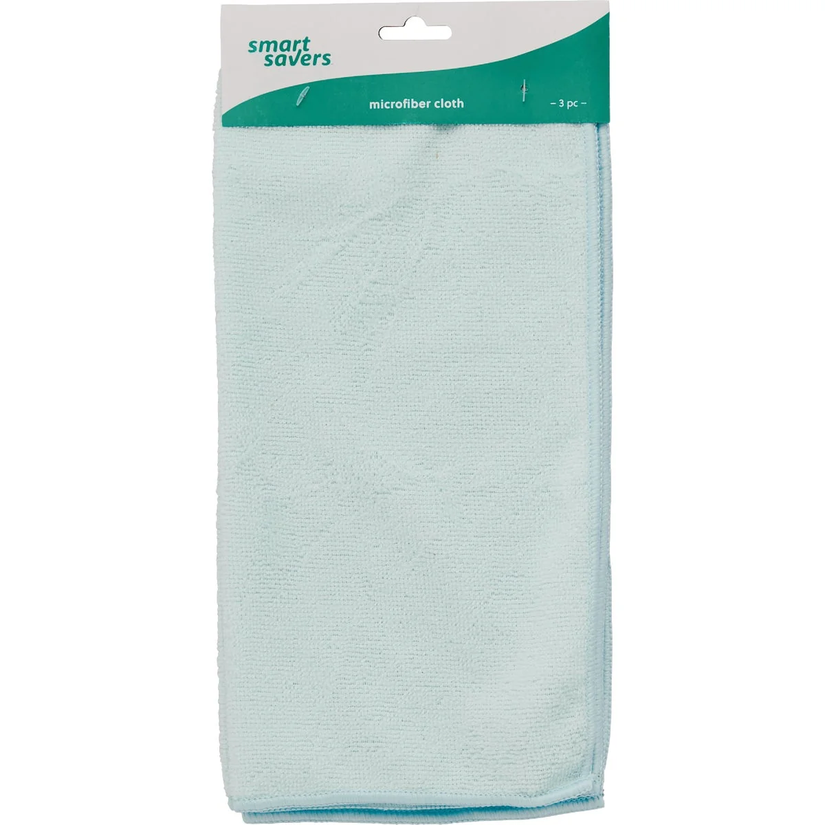 Clean Smart Savers 13 In. x 13 In. Micro Fiber Cloth 3-Pack Outstanding