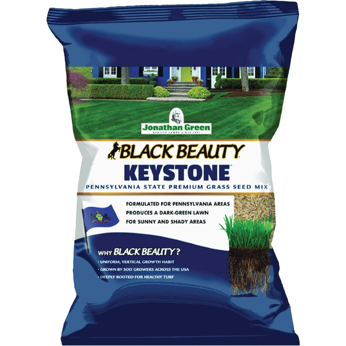 Modern Jonathan Green Black Beauty Keystone 7 Lb. 5250 Sq. Ft. Coverage Tall Fescue Grass Seed Expertly Made