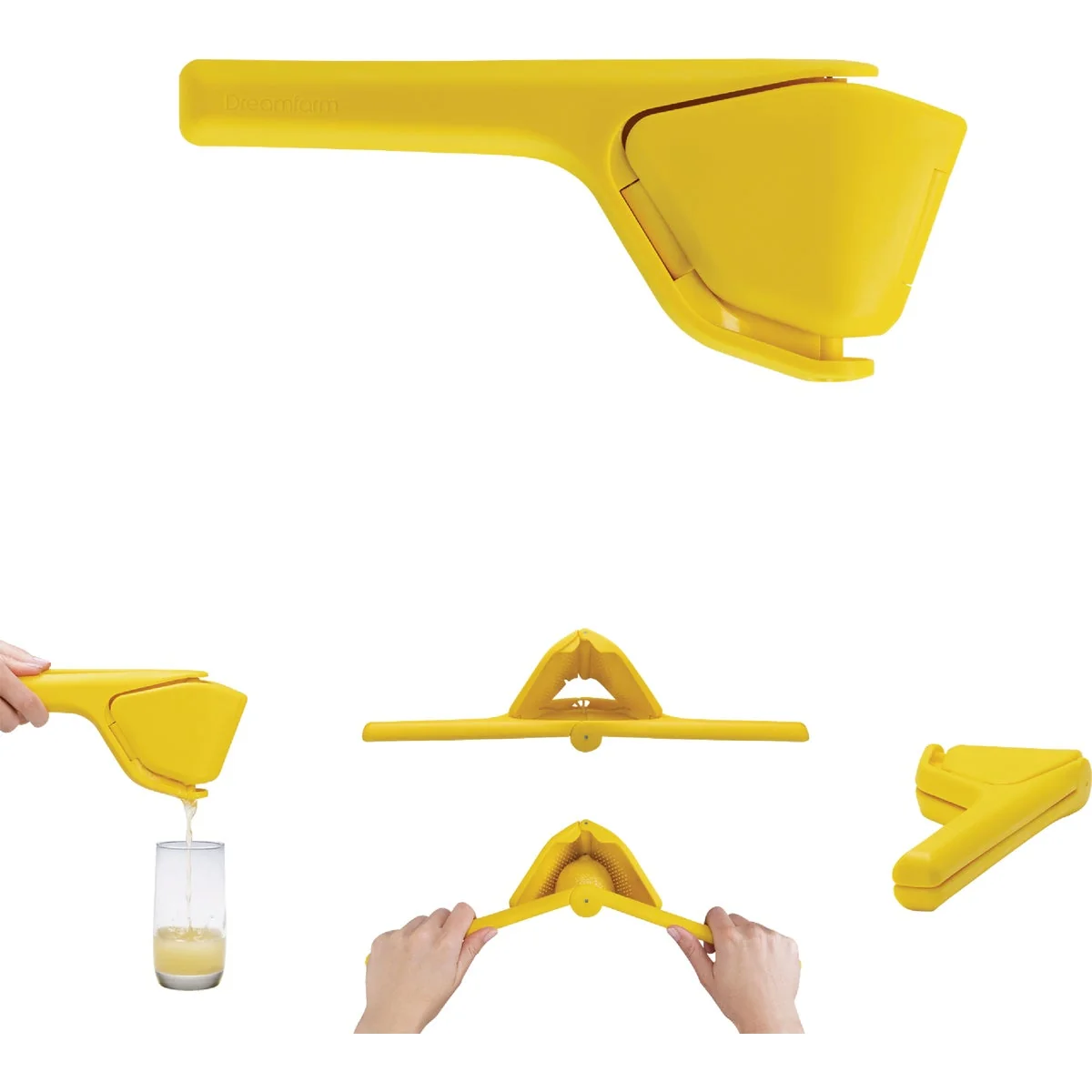 Premium Dreamfarm Lemon Fluicer Display Pure
