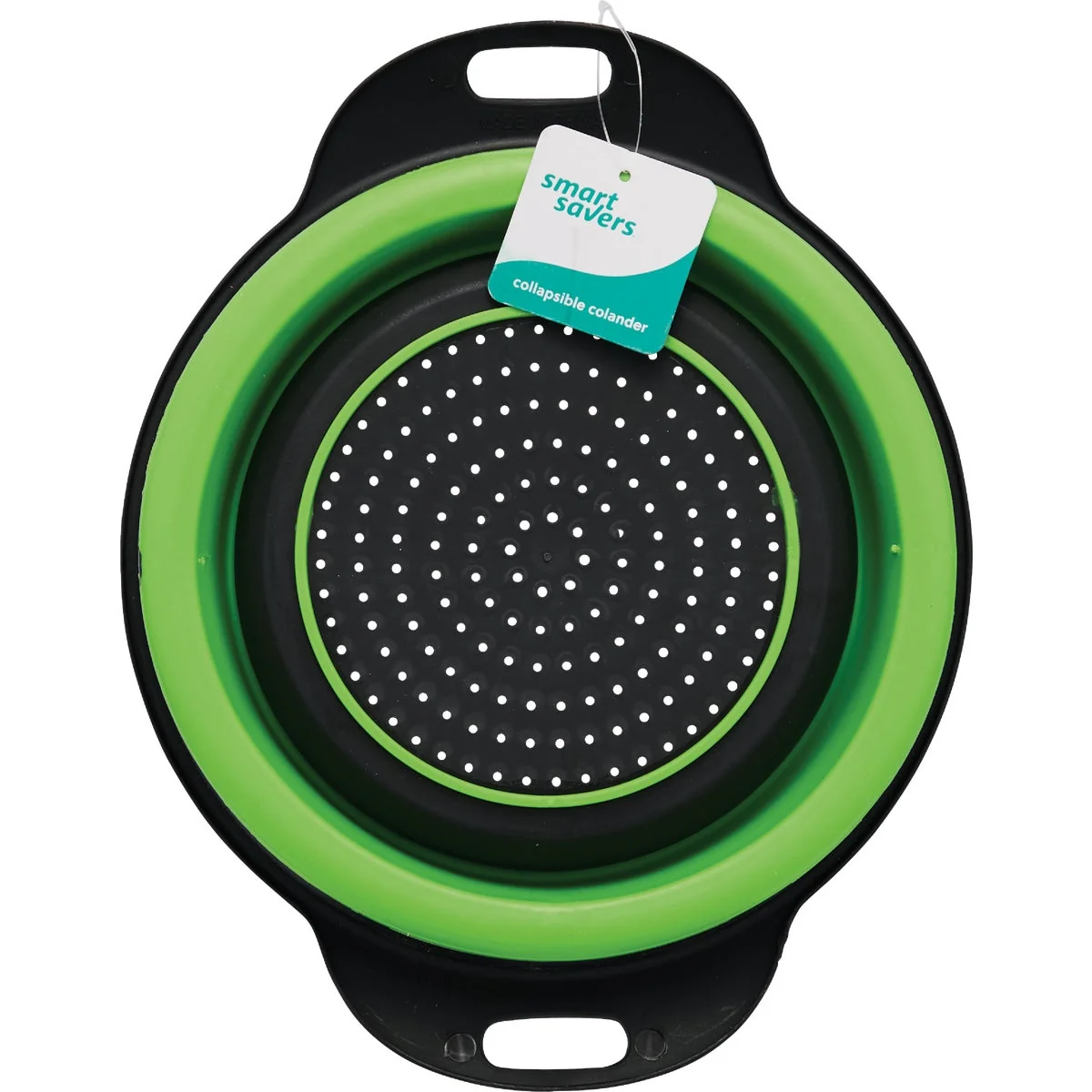 Fast Smart Savers Plastic Collapsible Colander Detailed