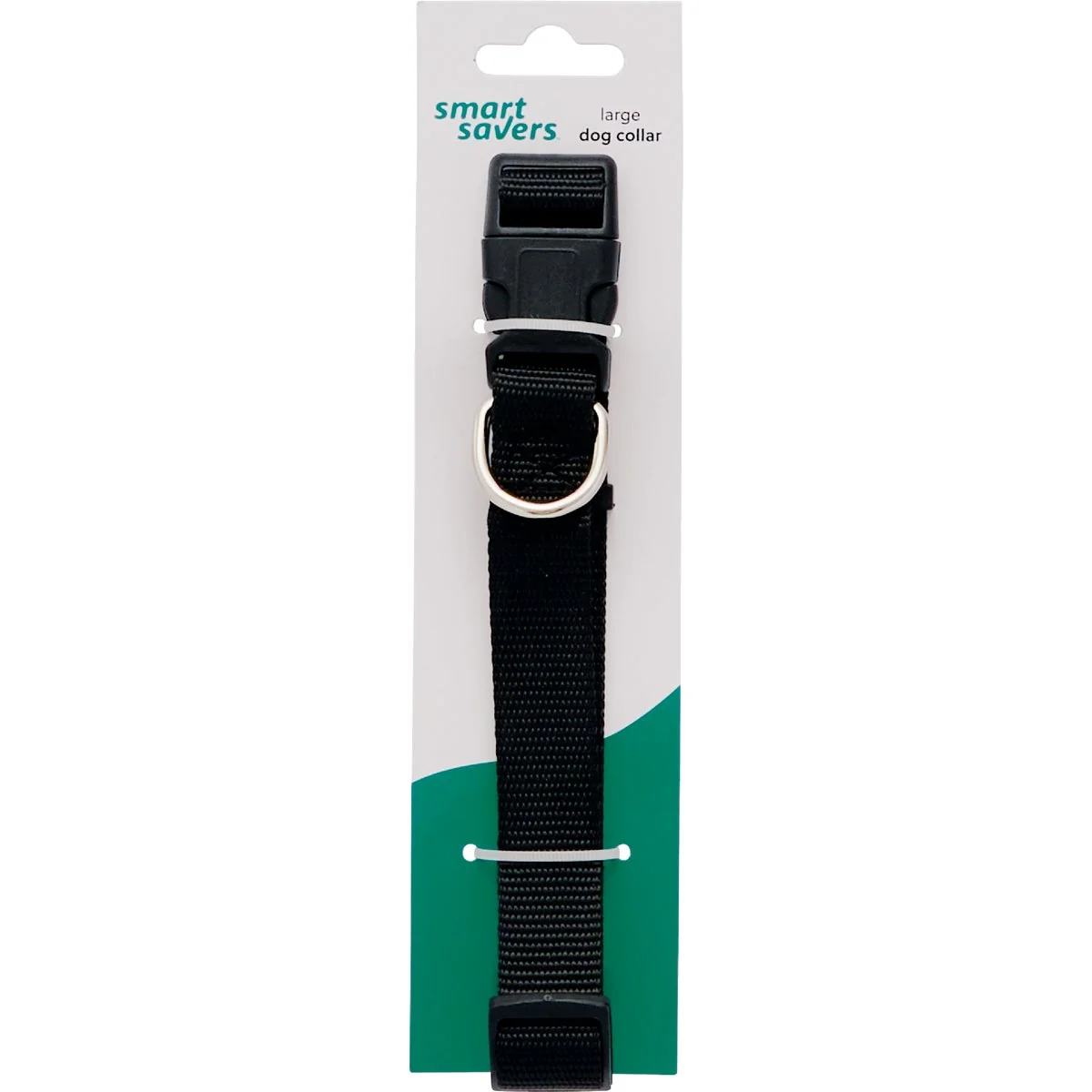 Flexible Smart Savers Adjustable 12 to 20 In. Black Dog Collar Excellent