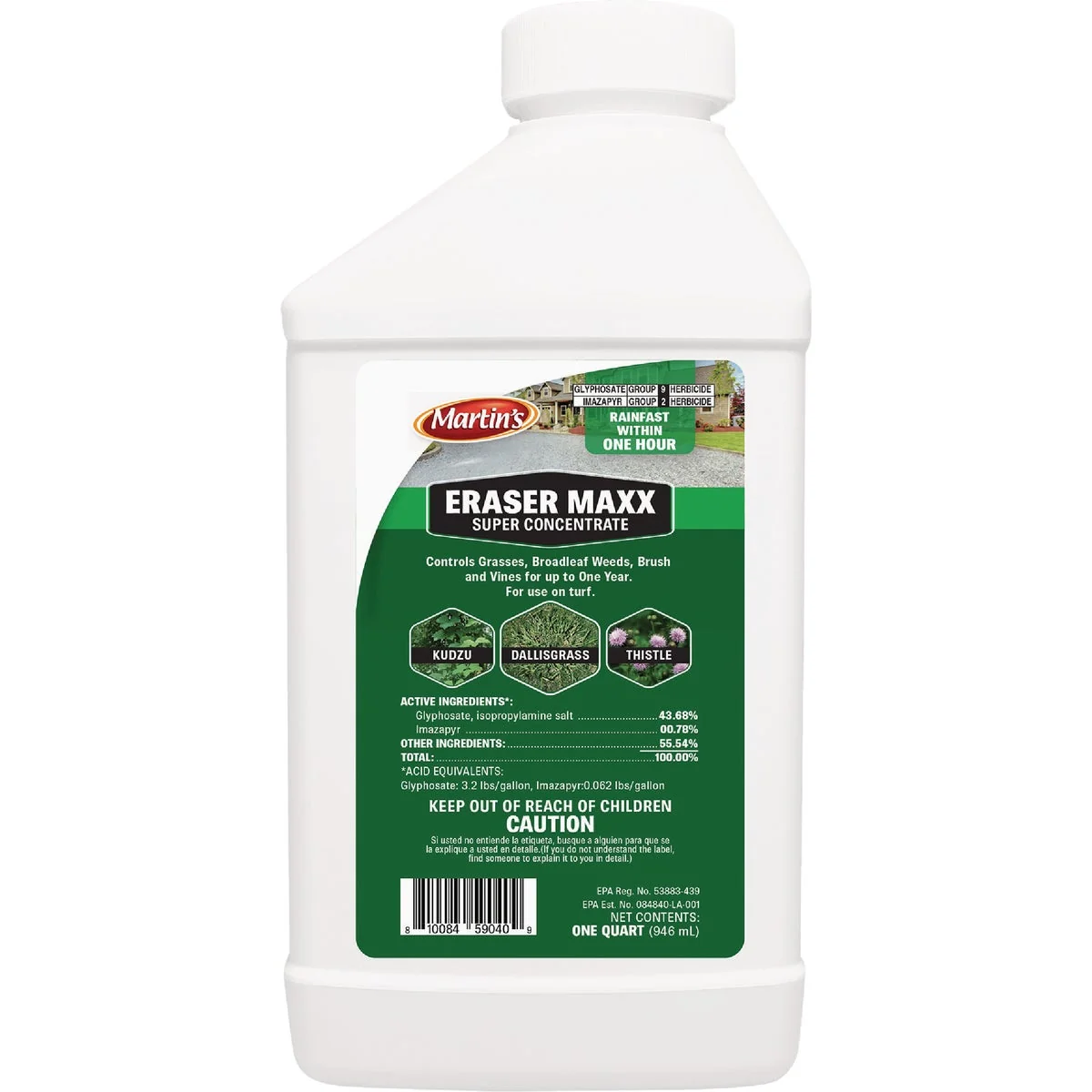 Secure Martin’s Eraser Maxx 1 Qt. Super Concentrate Herbicide Comfortable