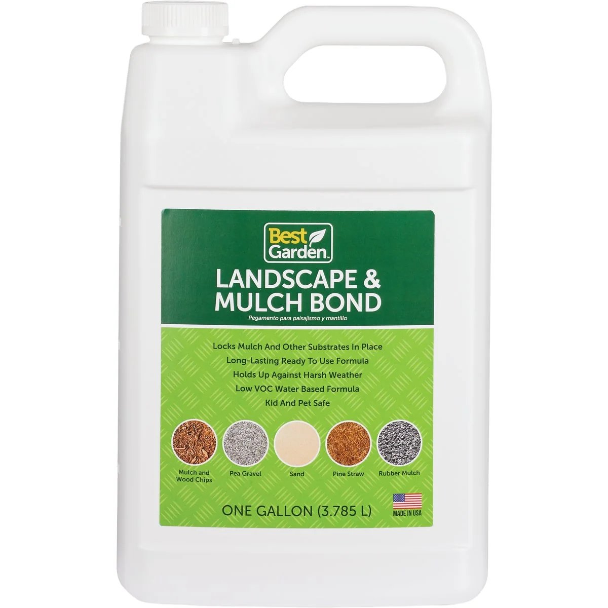 Fashionable Garden 1 Gal. Landscape Mulch Bond High-Grade