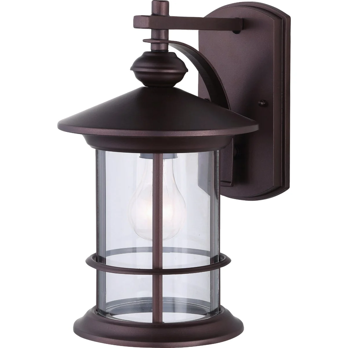 Easy-to-Use Canarm Treehouse 100W Oil Rubbed Bronze Outdoor Wall Light Fixture Effective