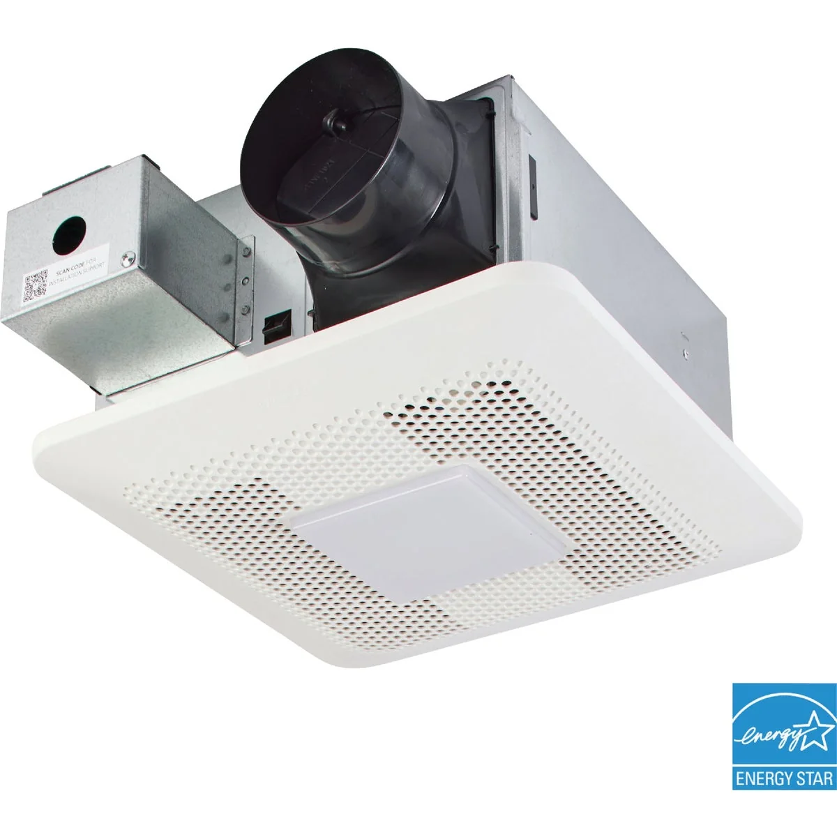 Pure Panasonic Whisper Symphony 80 110 CFM Bath Fan with Dual Speaker and Light Effective