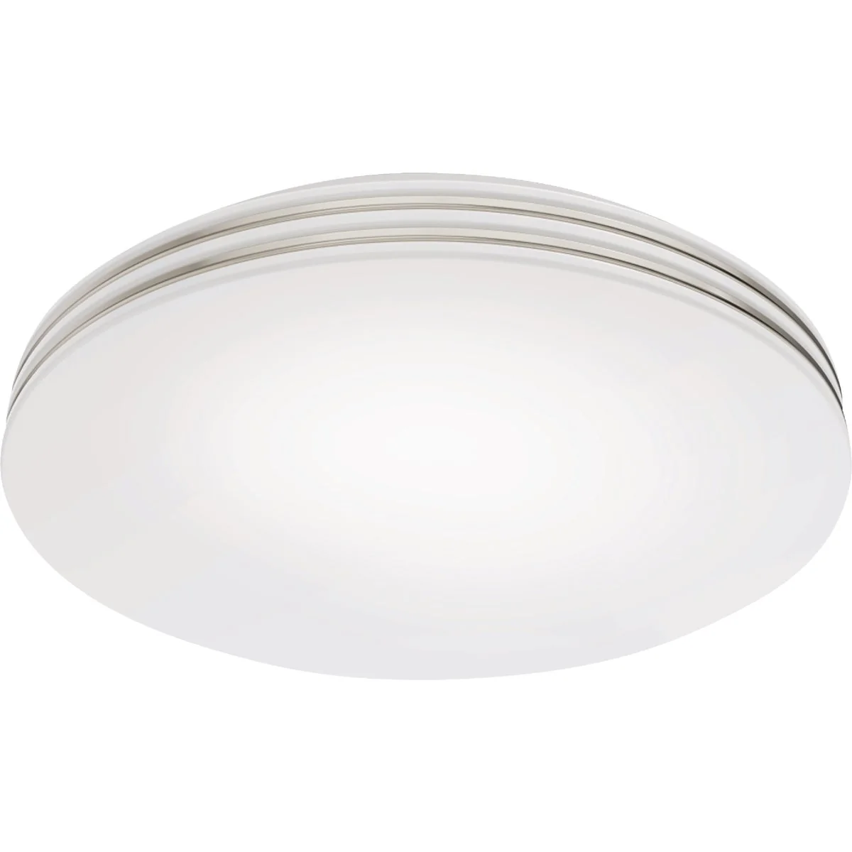 Selected Feit 14 In. Chrome LED CCT Dimmable Dual Band Flush Mount Ceiling Light Fixture Practical