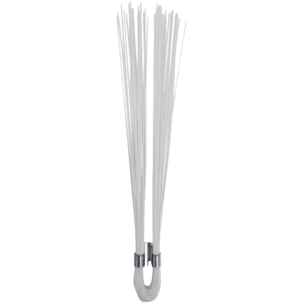 Smart Site Pro Salamander 6 In. Dual-Crimp Stake Wisker Marker White Natural