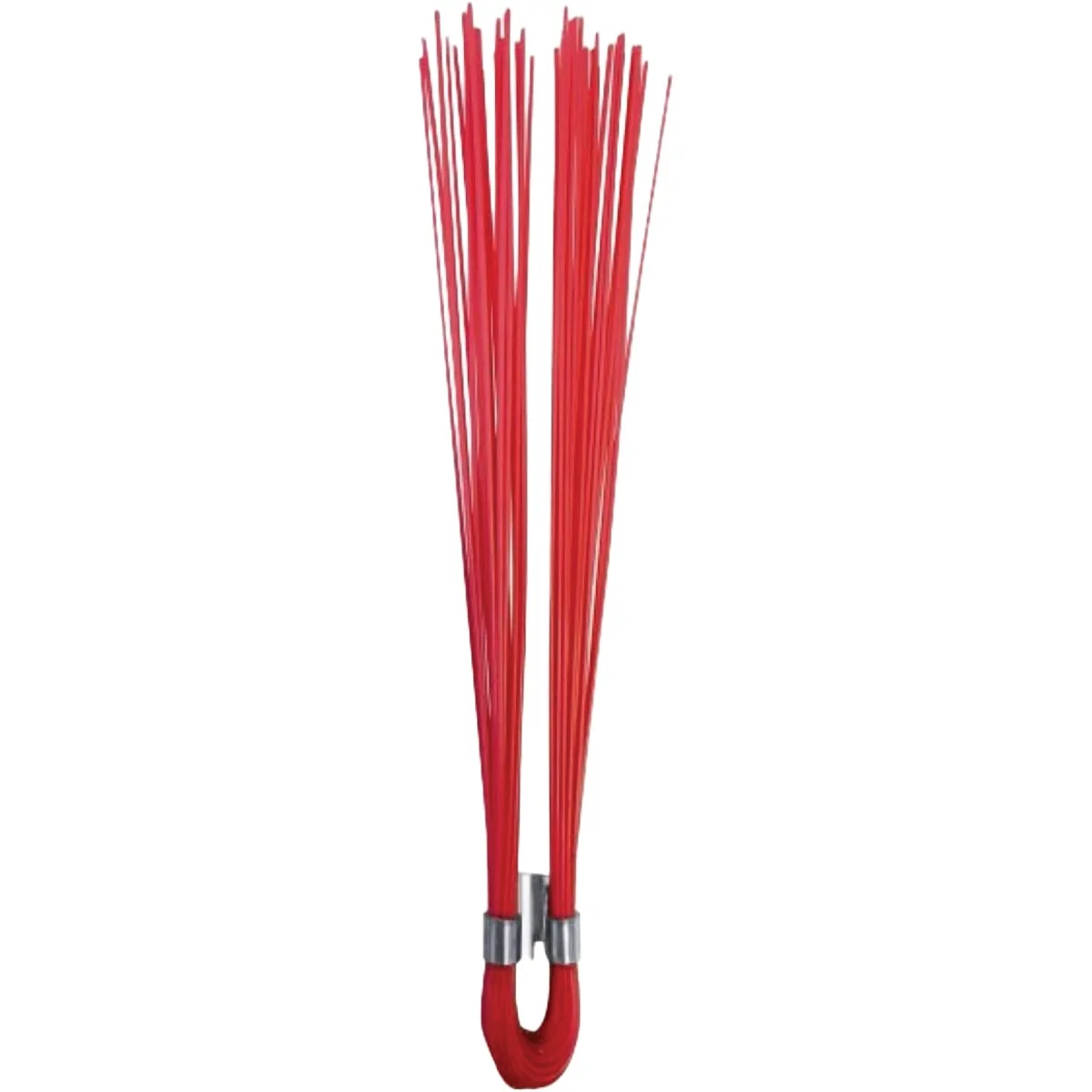 Prestigious Site Pro Salamander 6 In. Dual-Crimp Stake Wisker Marker Red Trusted