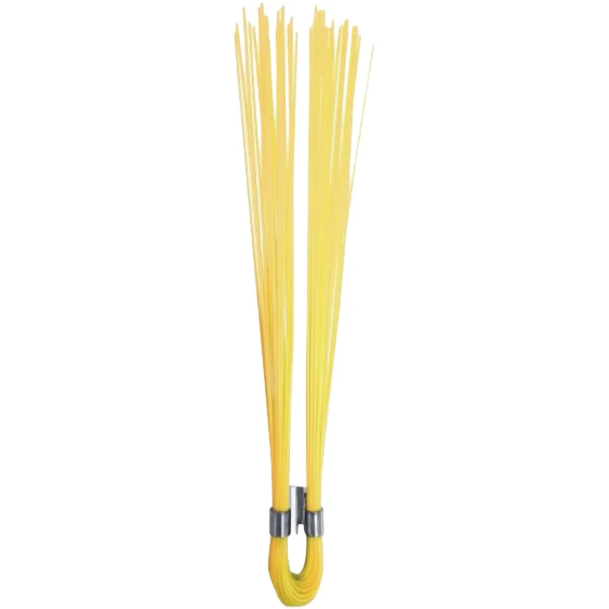 Classic Site Pro Salamander 6 In. Dual-Crimp Stake Wisker Marker Yellow Dependable