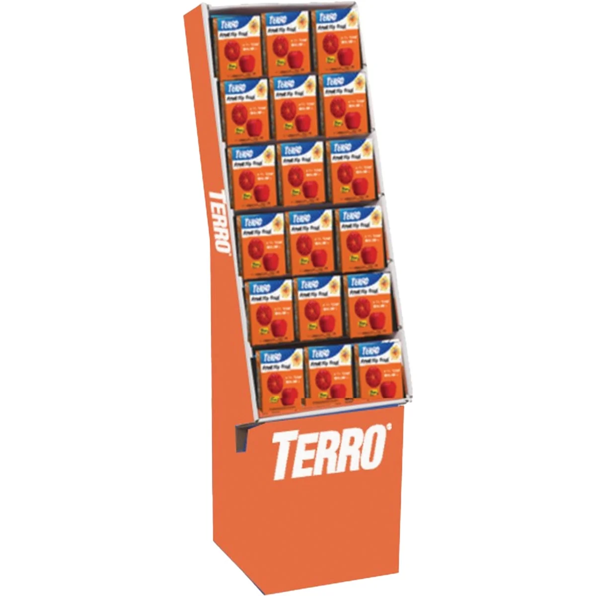 Original Design Terro Fruit Fly Trap Floor Display 36-Piece Dependable