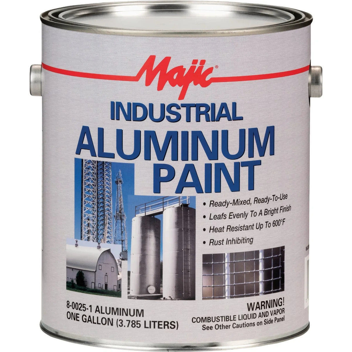 Traditional MAJIC Industrial Aluminum Paint 1 Gal. Green