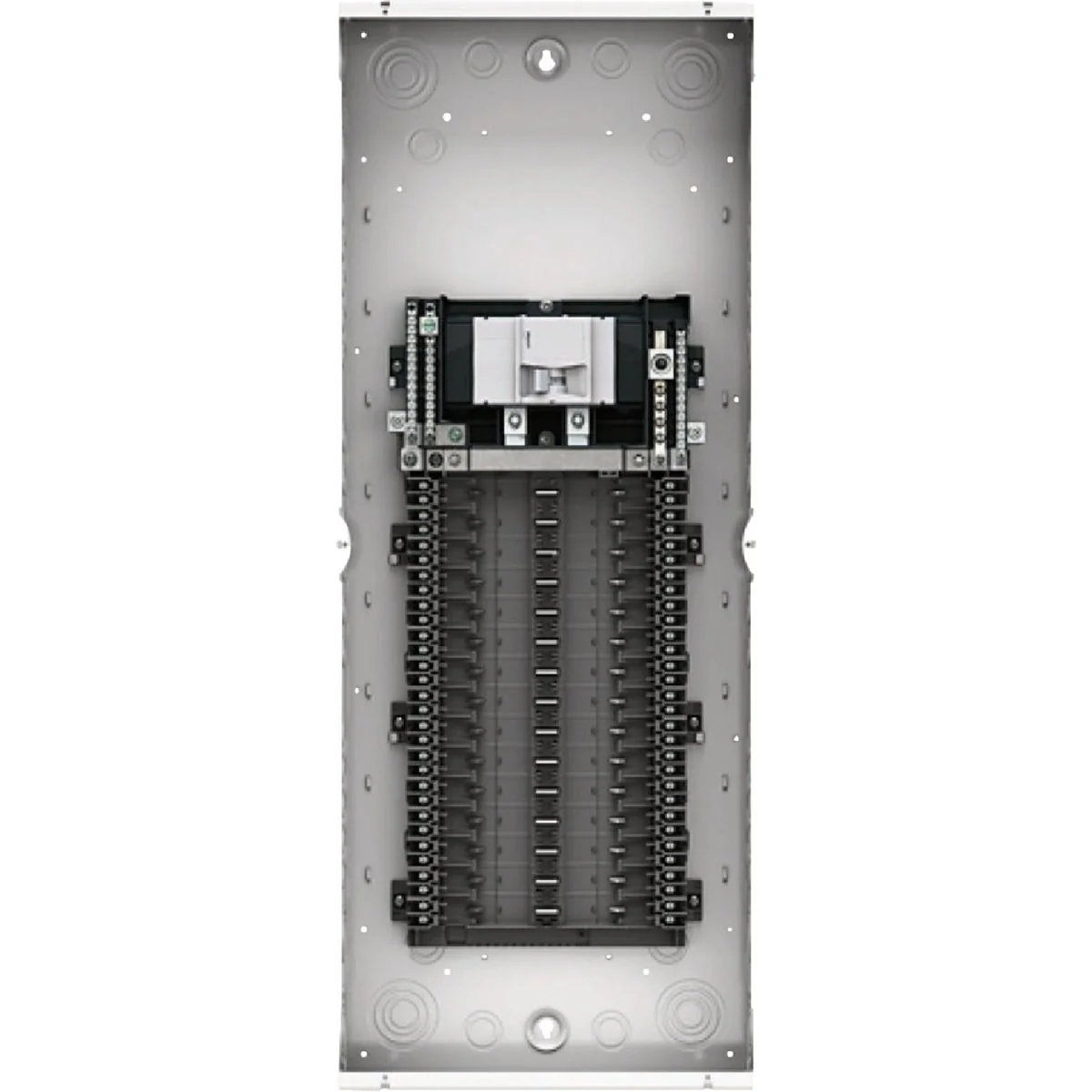 Easy-to-Use Leviton 200A 30-Space Indoor Load Center with Main Lugs Certified
