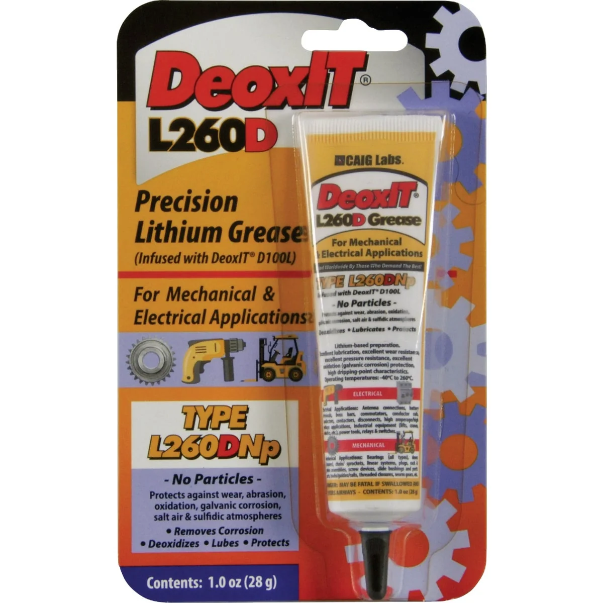 Easy-to-Use DeoxIT L260DNp 1 Oz. Precision Lithium Grease Practical