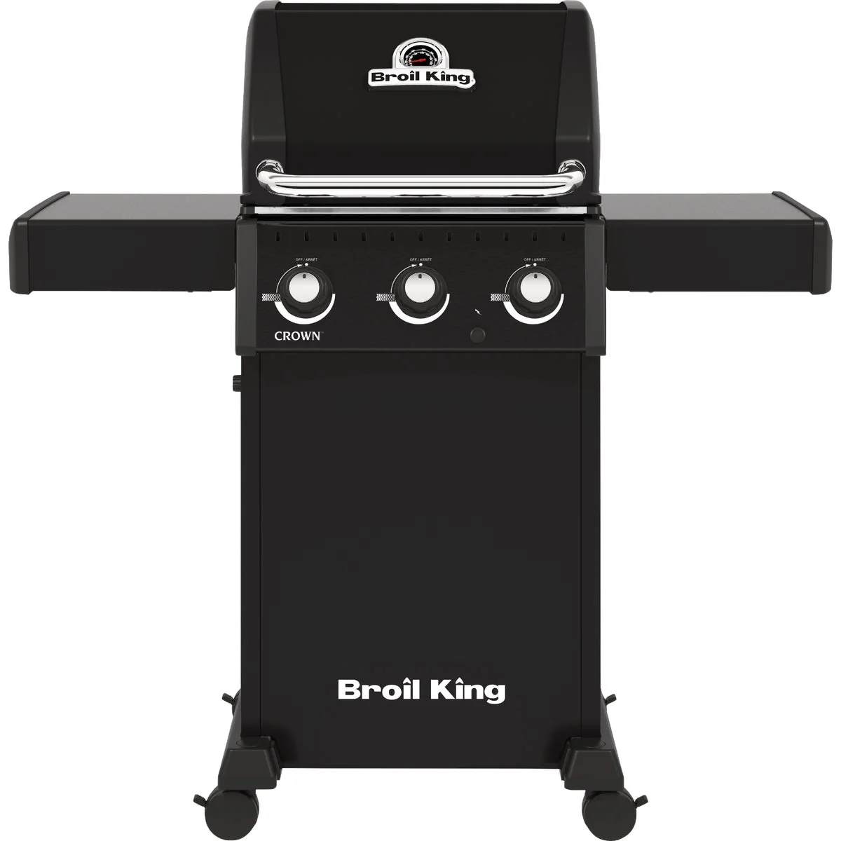 Next-Generation Broil King Crown 3-Burner Black 32 000 BTU LP Gas Grill Original