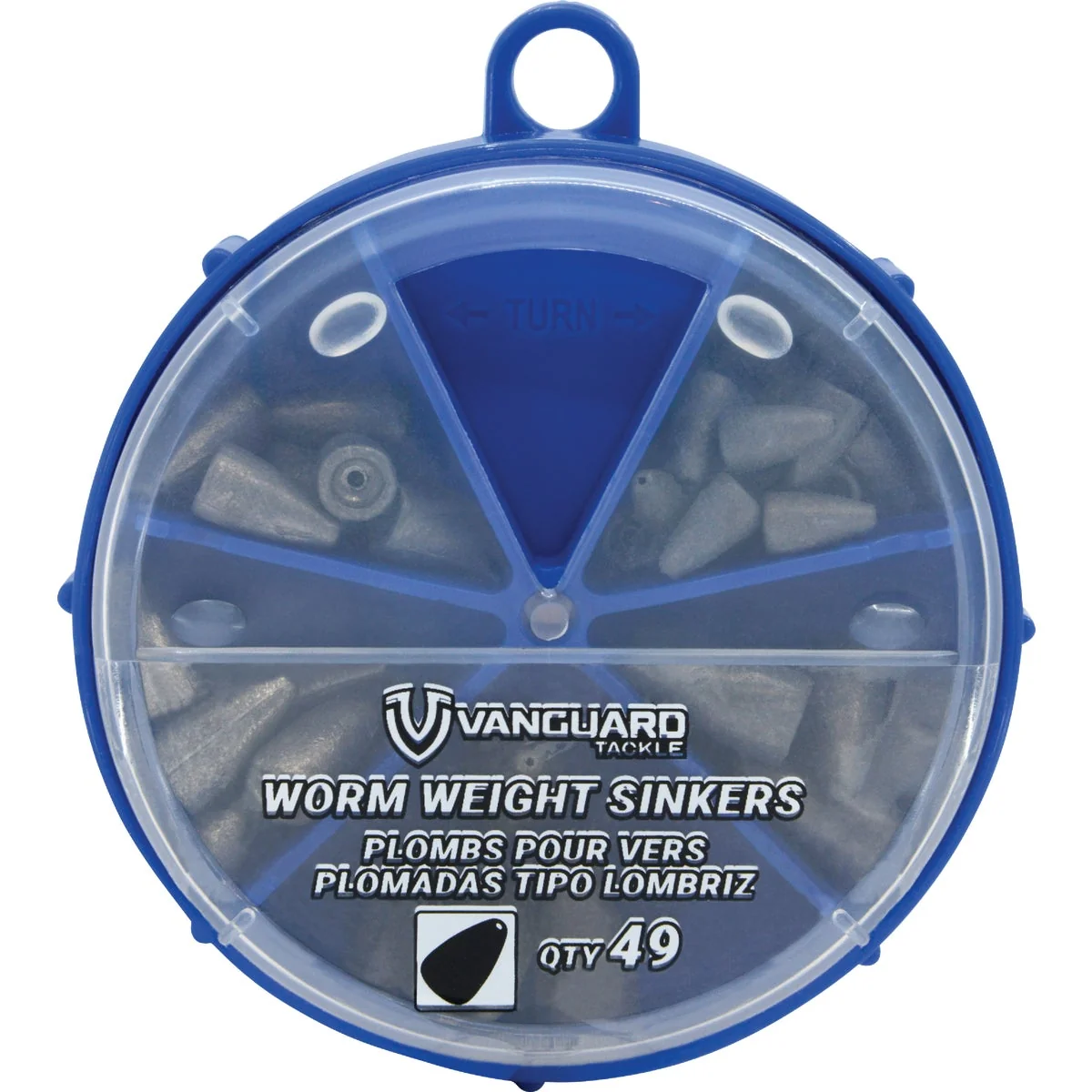 Carefully Designed 49 PCE WORM WEIGHT SELECTOR Green