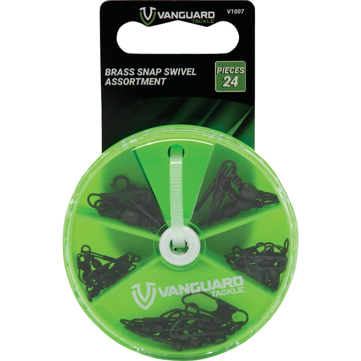 Convenient BLACK SNAP SWIVEL ASST 24 PCES First-Class