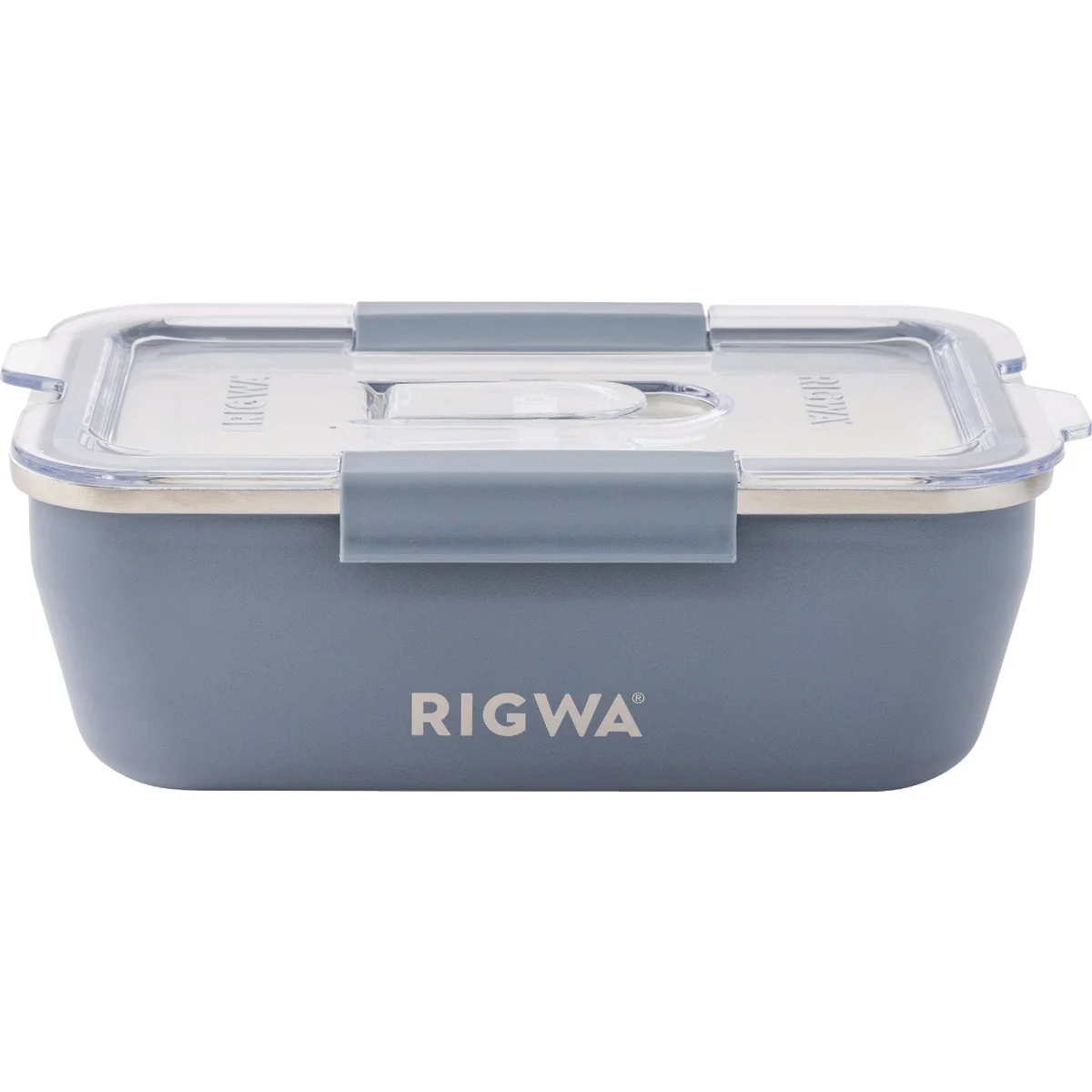 Exceptional Rigwa Life 8 In. x 5 In. Bento Box Kit Slate Eco-Friendly