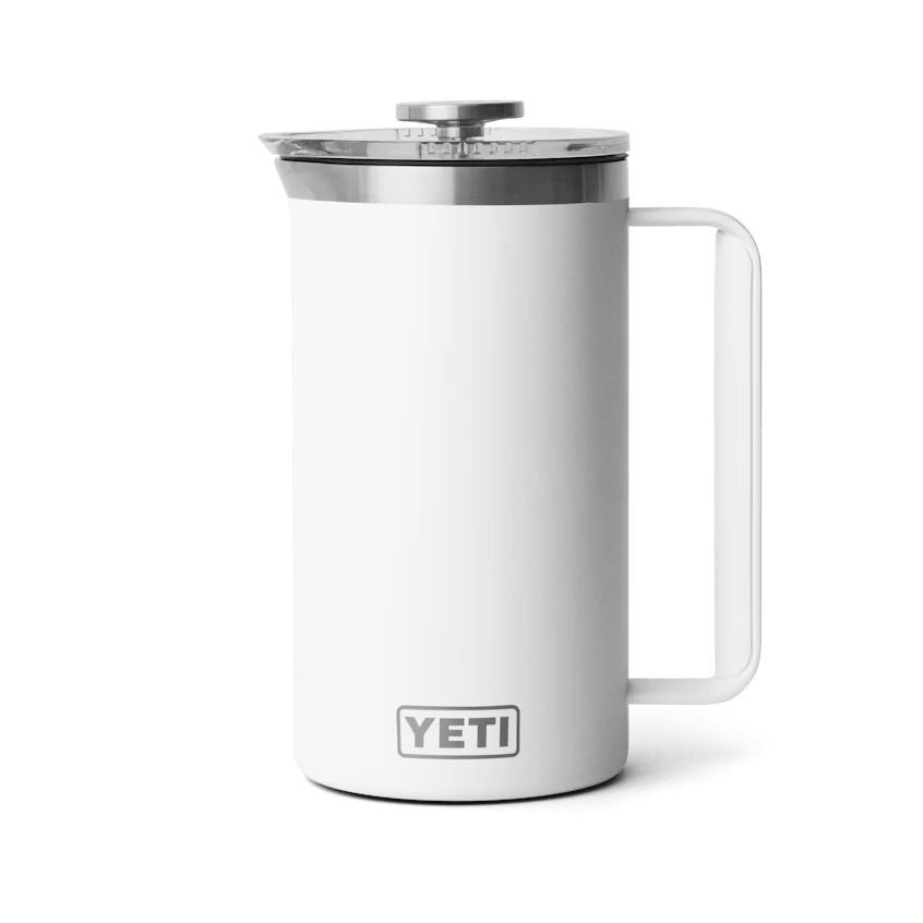 Minimalist Yeti French Press 34oz White Excellent