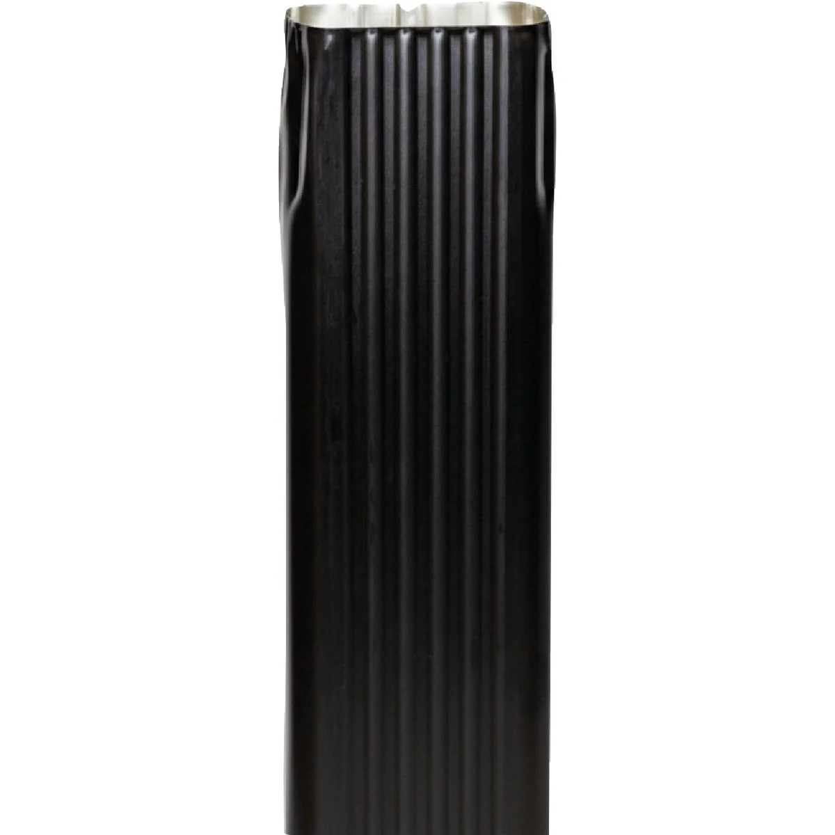 Durable Spectra Metals 2 In. x 3 In. Black Aluminum Downspout Trusted