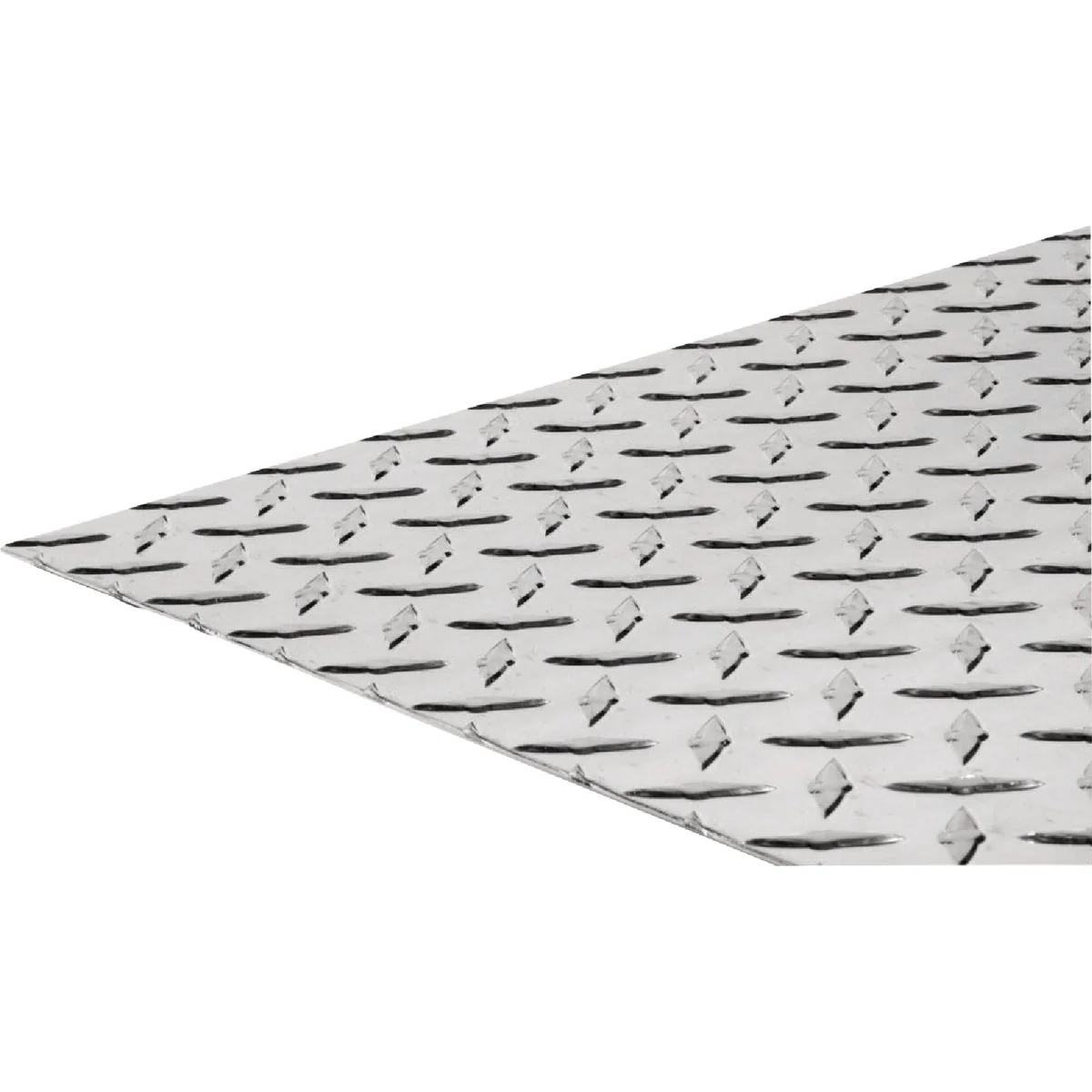 Green Hillman SteelWorks 0.063 In. x 12 In. x 24 In. Aluminum Tread Plate High-Performance