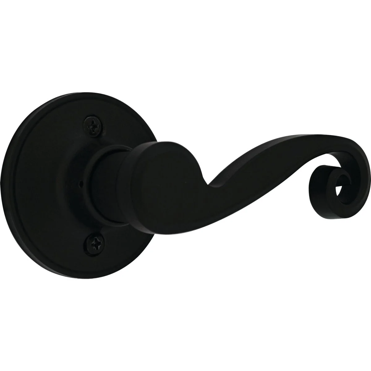Healthy Steel Pro Matte Black Right Hand Dummy Door Lever Proven