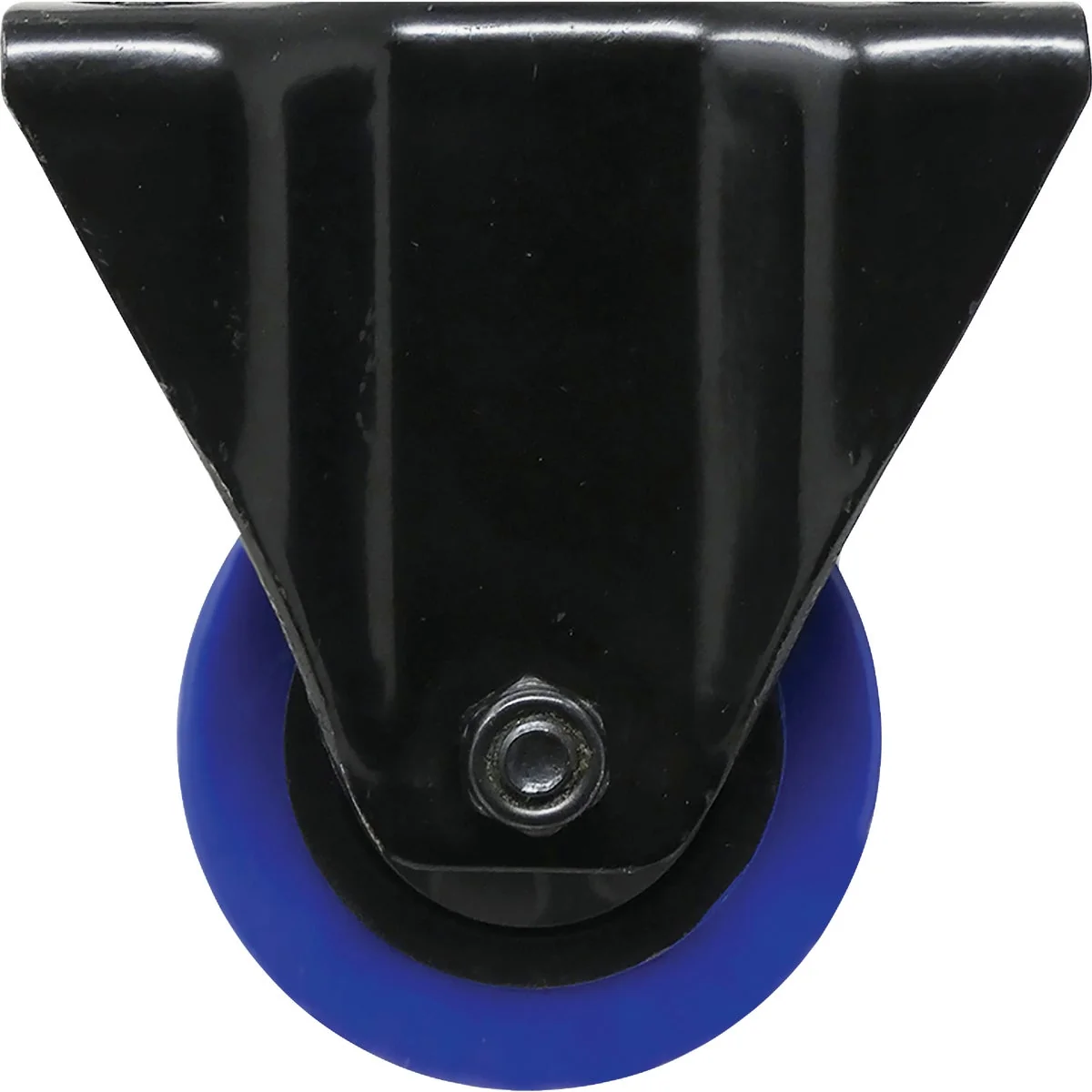 Long-Lasting Shepherd Hardware 2 In. Blue Diamond TPU Rigid Plate Caster Modern