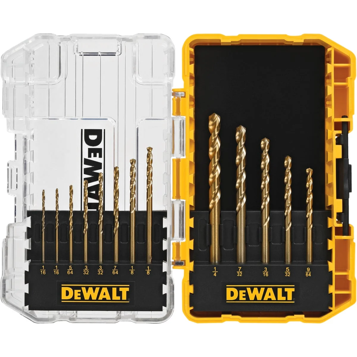Prestigious DEWALT 13-Piece Titanium Drill Bit Set Soft