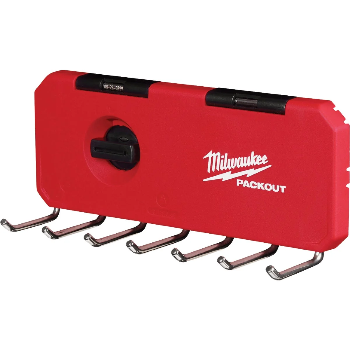 Solid Milwaukee PACKOUT 7-Hook Rack Original