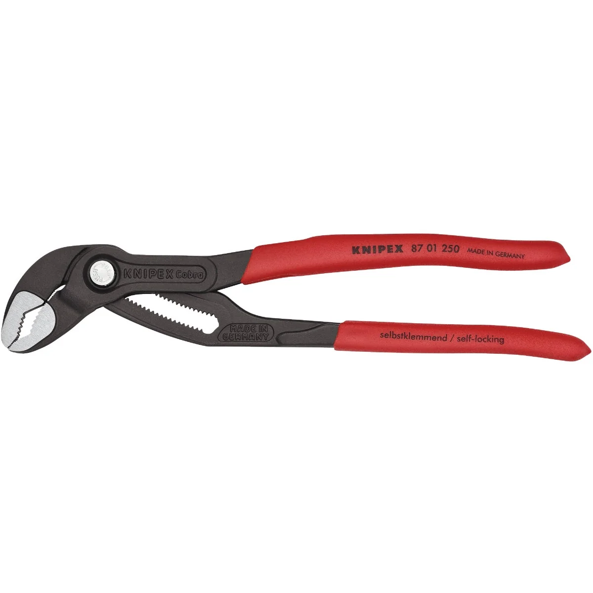 Authentic Knipex Cobra 10 In. Water Pump Groove Joint Pliers Soft