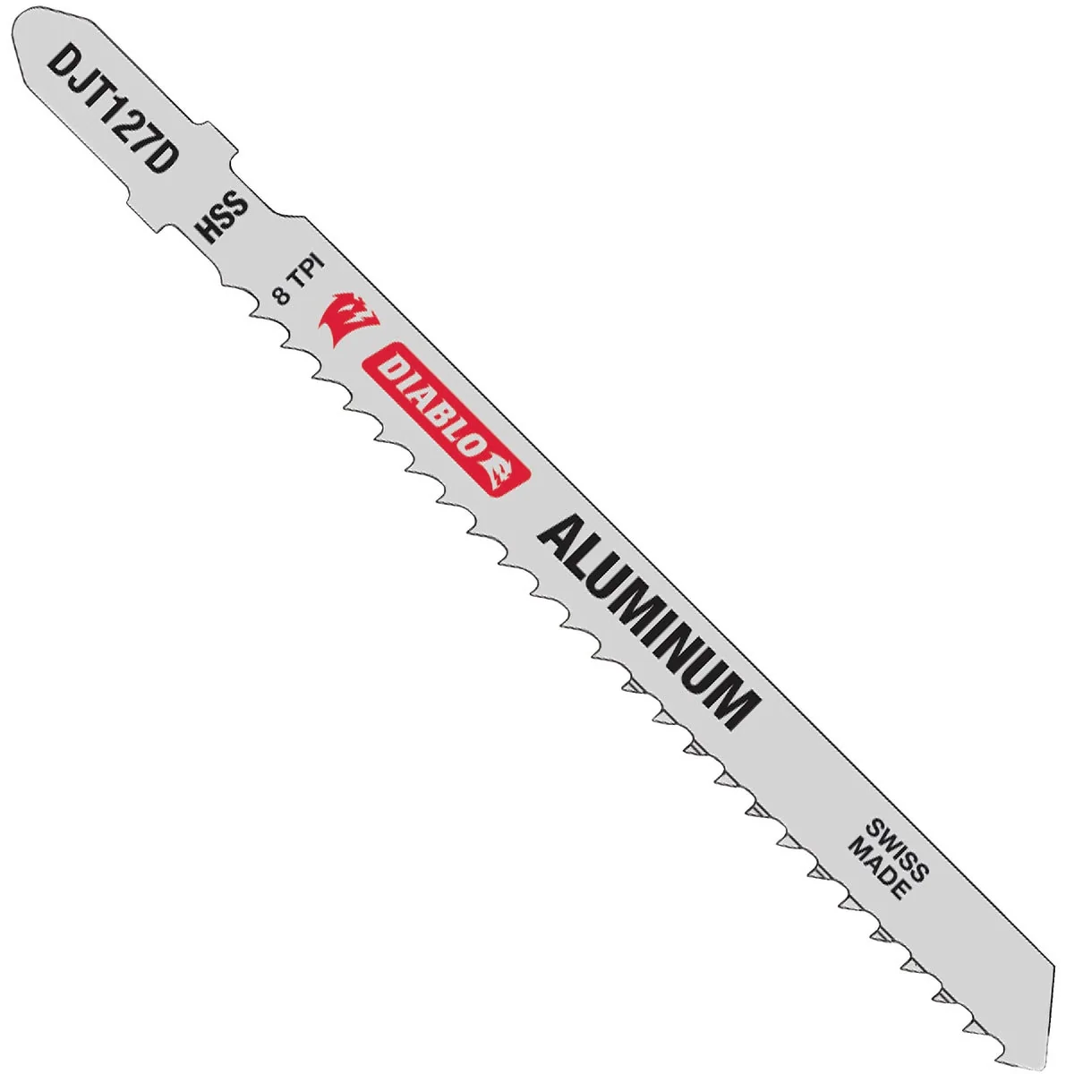 Crafted Diablo 4 In. x 8 TPI T-Shank HSS Jig Saw Blade for Aluminum 5-Pack Artisan