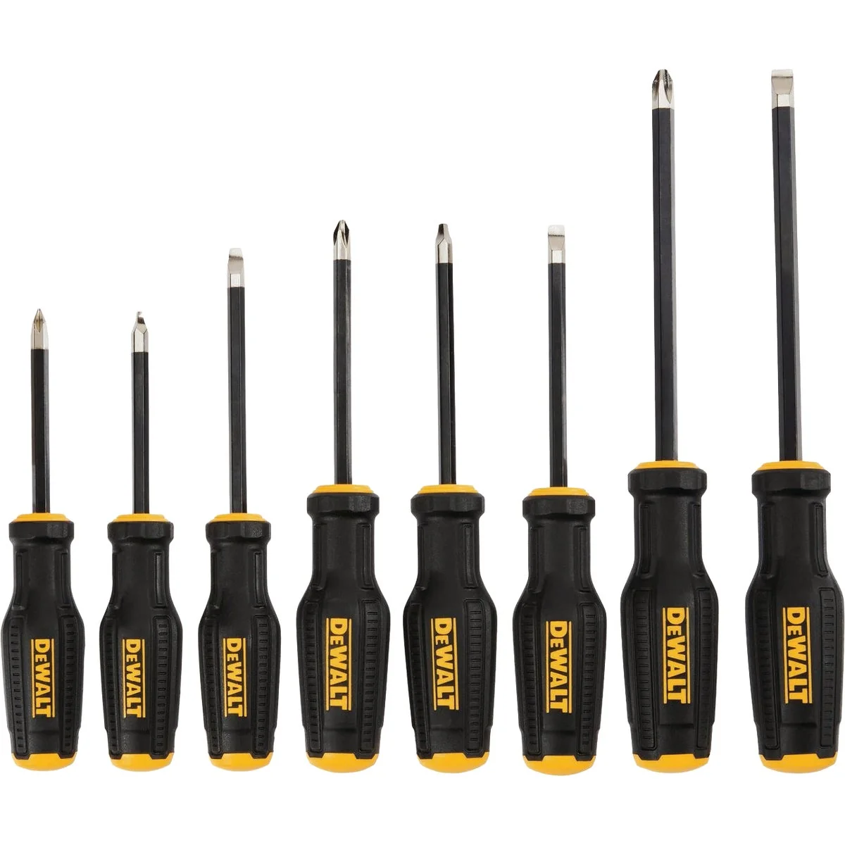 Carefully Designed DEWALT ToughSeries MAXFIT Combination Screwdriver Set 8-Piece Elite