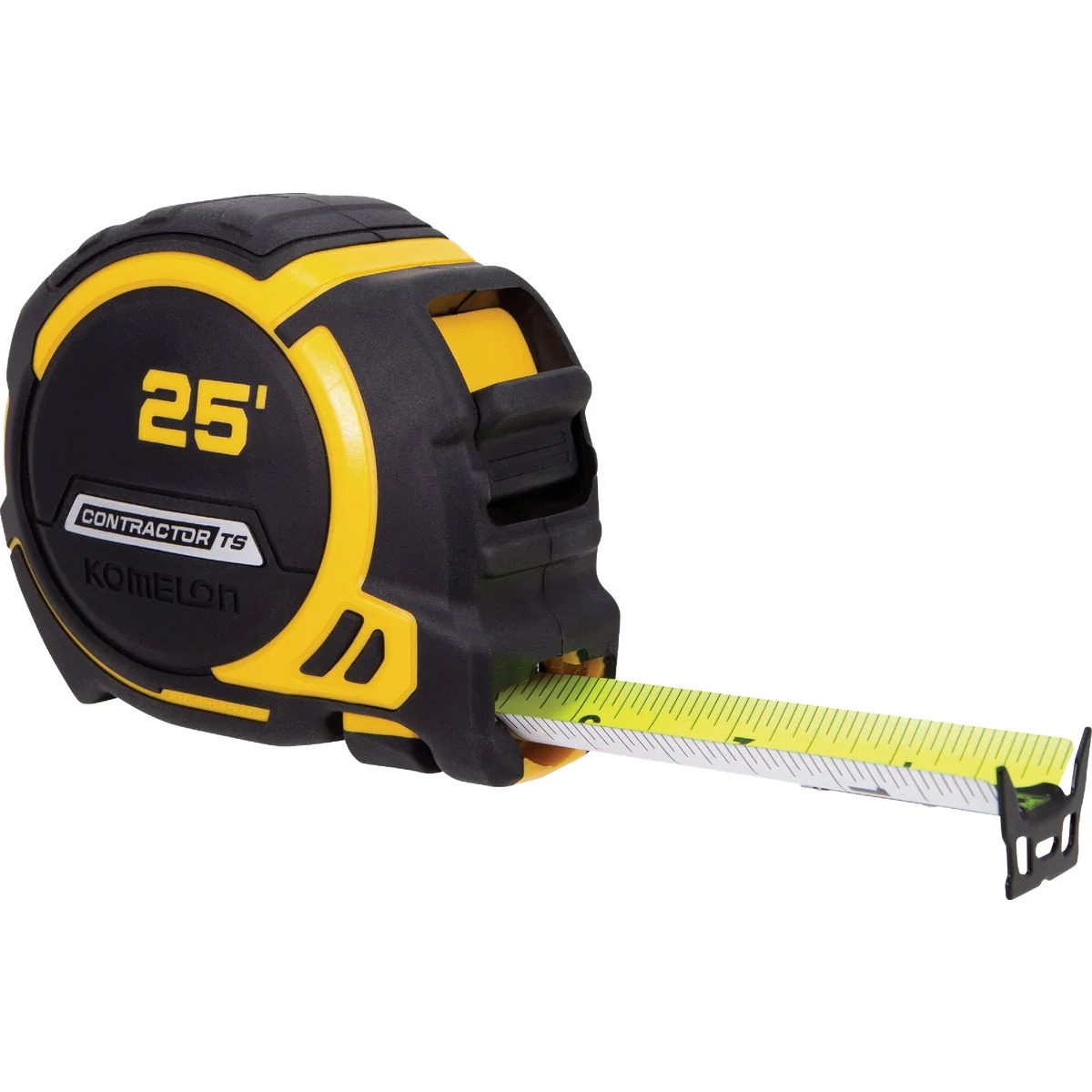 Solid Komelon TS Series 1.25 In. x 25 Ft. Wide Blade Contractor Tape Measure Reusable