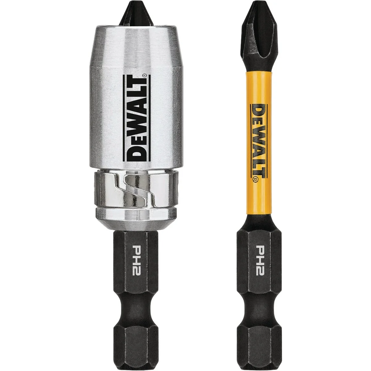 Comfortable DeWalt Elite Series 2-1 4 In. 2 Phillips Steel Screwdriver Bit 3-Piece Optimized