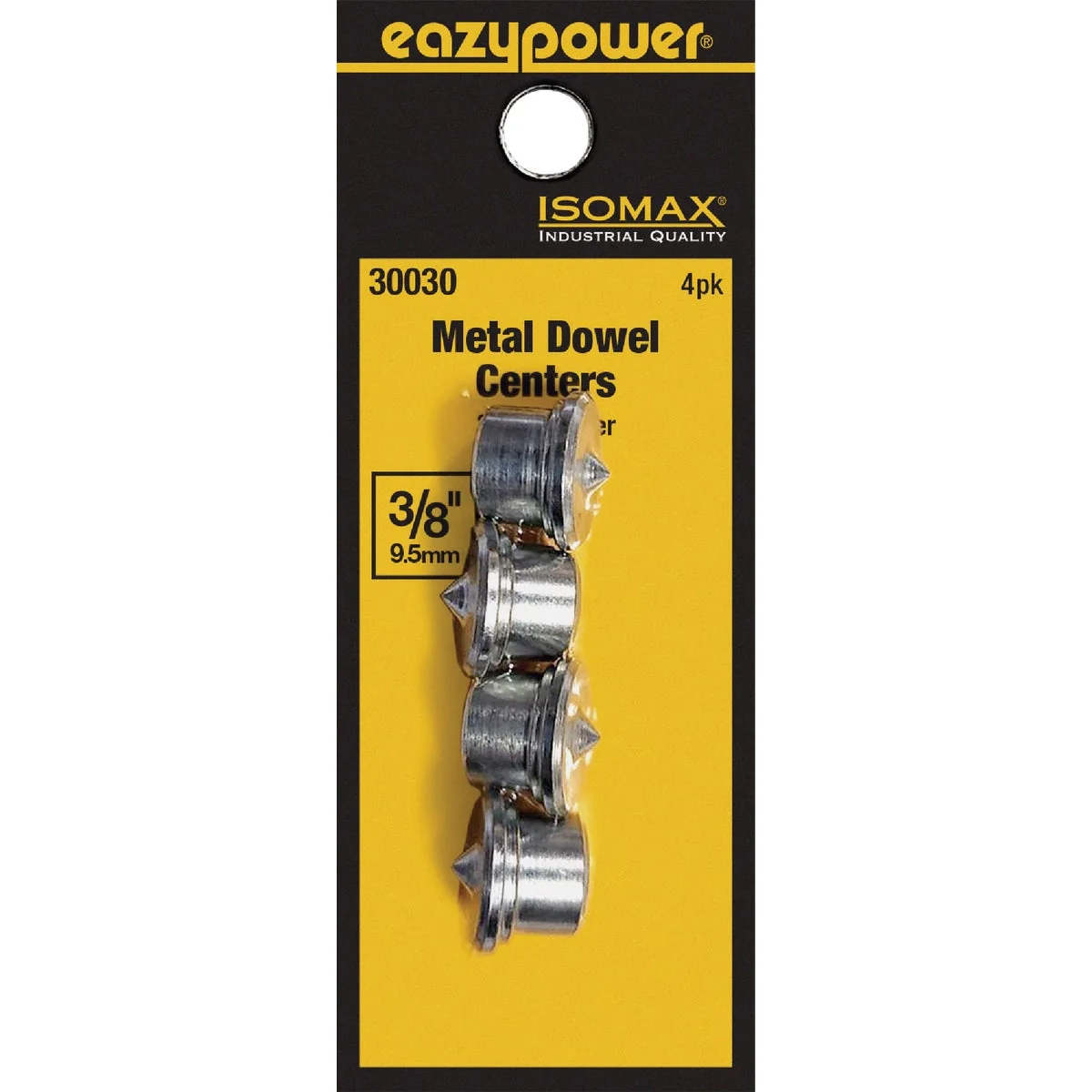 Smart Eazypower Corporation 3 8 In. Steel Plated Dowel Center 4-Pack Fashionable