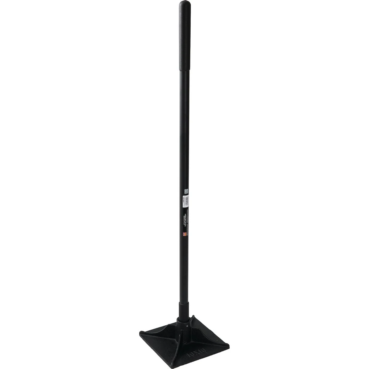 Elite Do it 10 In. x 10 In. Tamper with 48 In. Steel Handle Original Design