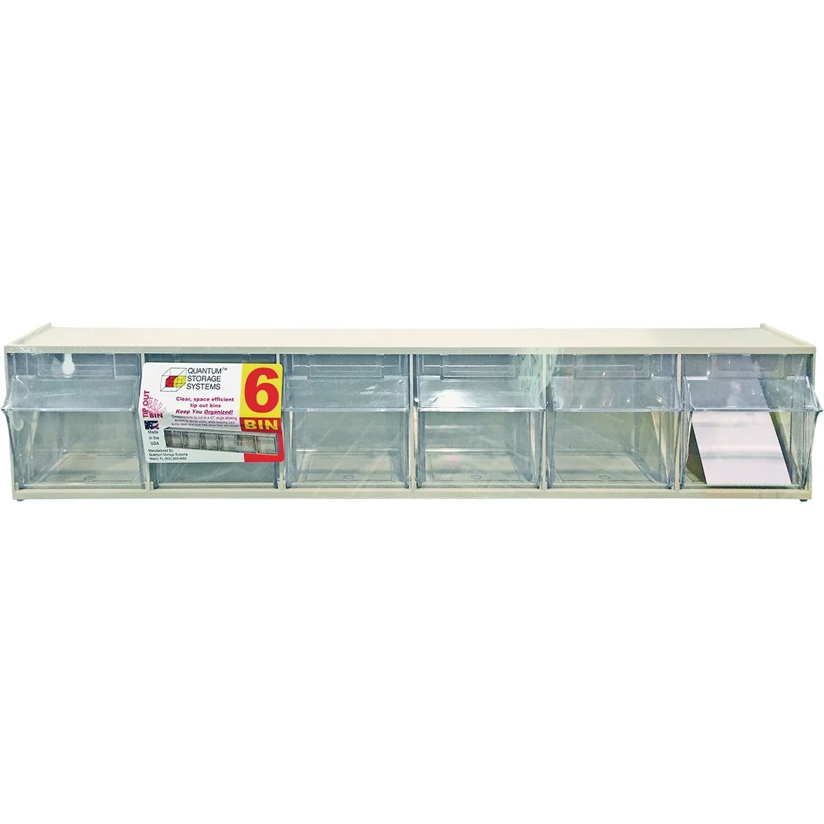 Premium Material Quantum Storage Medium Gray Storage Tip Out Parts Bin Quality