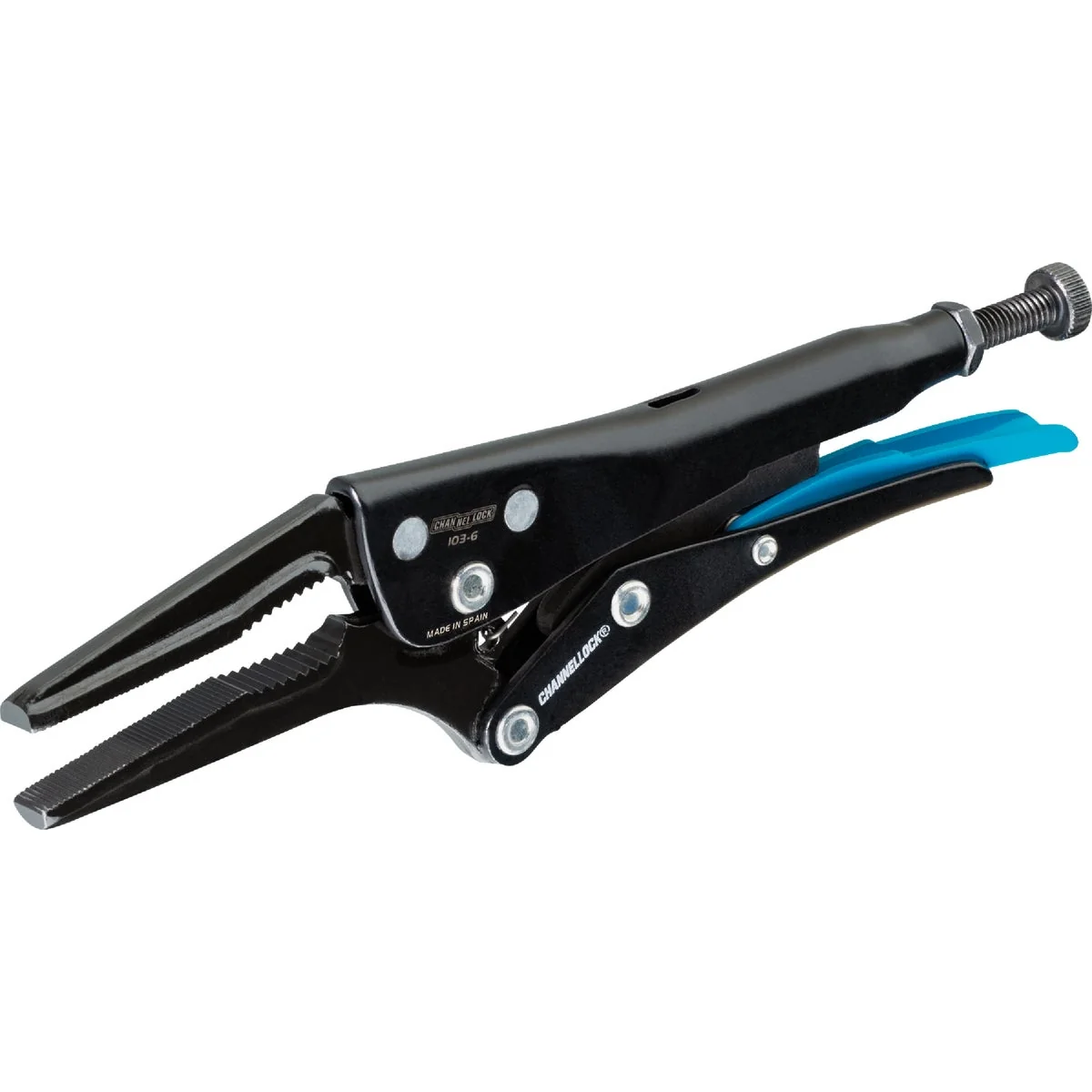 Detailed Channellock 6 In. Combination Long Nose Locking Pliers Classic