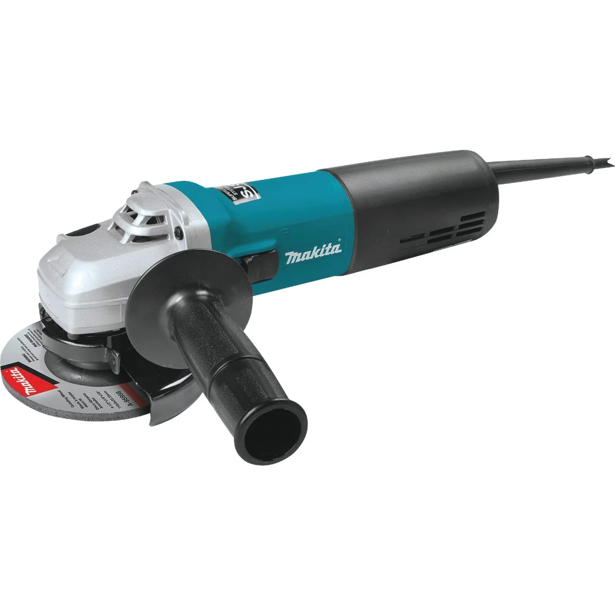 Easy-to-Use Makita 5 In. 13-Amp SJS High-Power Angle Grinder with Lock On Prestigious