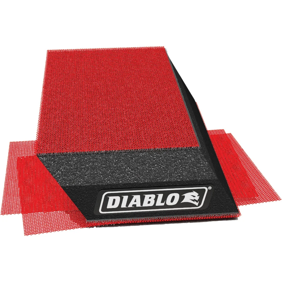 Artisan Diablo 5 In. Angled Reusable Sanding Block Kit with Assorted SandNET Sheets Optimized